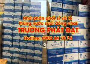 Đại lý nước suối chính hãng Trường Phát Đạt